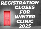 REGISTRATION CLOSES for Winter 2025